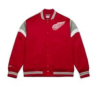 Mitchell & Ness Detroit Red Wings NHL Heavyweight Satin Jacket Red