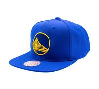 Mitchell & Ness Golden State Warriors NBA Team Ground 2.0 Original Fit Bleu Casquette Snapback Réglable