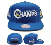 Mitchell & Ness Golden State Warriors New Winners Circle 7X NBA Champions Blue Gold Snapback Era Casquette