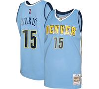 Mitchell & Ness Hardwood Classics Maillot, Bleu Columbia Nikola Jokić, L Hommes