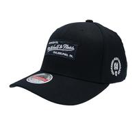 Mitchell & Ness Heather Box Logo Classic Red Snapback - OB, Noir , taille unique