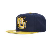 Mitchell & Ness, Homme, Accessoires, Bleu, Taille: ONE Size Casquette Snapback Marquette Golden Eagles