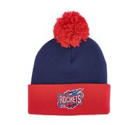 Mitchell & Ness, Homme, Accessoires, Multicolore, Taille: ONE Size Bonnet NBA Two Tone Pom Beanie