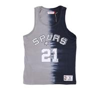Mitchell & Ness, Homme, Sport, Multicolore, Taille: S Débardeur NBA Tie Dye Tim Duncan