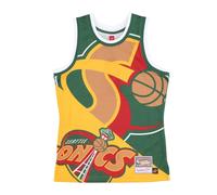 Mitchell & Ness, Homme, Sport, Vert, Taille: S Débardeur NBA Seattle Supersonics