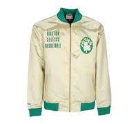 Mitchell & Ness, Homme, Vestes, Jaune, Taille: XL Veste Légère en Satin Vintage Boston Celtics