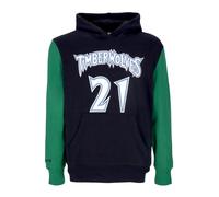 Mitchell & Ness - Kevin Garnett NBA Mode Sweat à capuche - Homme - Sweatshirts et sweats à capuche - Bleu - Taille: XL