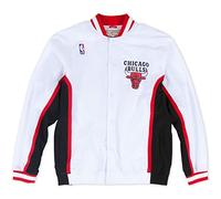 Mitchell & Ness M&N Authentic Warm Up Veste Chicago Bulls 1992-93 Blanc