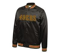Mitchell & Ness M&N Lightweight Satin Varsity Veste - San Francisco 49ers