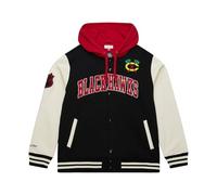 Mitchell & Ness M&N Midweight Hooded Fleece Veste - Chicago Blackhawks
