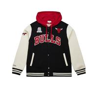 Mitchell & Ness M&N Midweight Hooded Fleece Veste - Chicago Bulls