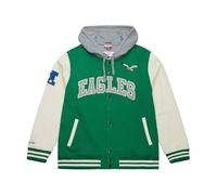 Mitchell & Ness M&N Midweight Hooded Fleece Veste - Philadelphia Eagles