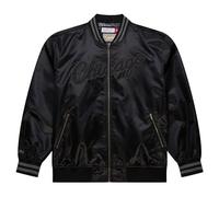 Mitchell & Ness M&N Satin Bomber Veste - STATESIDE Chicago Bulls noir