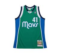 Mitchell & Ness - Maillot Dirk Nowitzki Dallas Mavericks 2004 - Homme - Sport - Vert - Taille: M