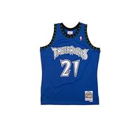 Mitchell & Ness Maillot NBA Kevin Garnett Minnesota Timberwolves 2003-04 Hardwood Classic Bleu
