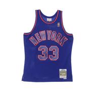 Mitchell & Ness - Maillot NBA Swingman Patrick Ewing - Homme - Sport - Bleu - Taille: S