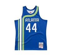 Mitchell & Ness Maillot NBA Swingman Pete Maravich Atlanta Hawks 1971-72 Hardwood Classics Bleu Marine