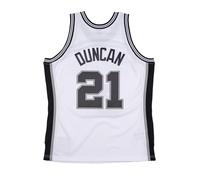 Mitchell & Ness Maillot NBA Tim Duncan San Antonio Spurs 1998-99 Hardwood Classics Blanc