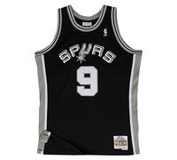 Mitchell & Ness - Maillot NBA Tony Parker San Antonio SPURS 2001-02 Mitchell & ness Hardwood Classics swingman Noir taille - L