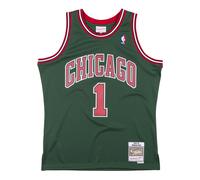 Mitchell & Ness - Maillot Swingman Chicago Bulls Derrick Rose - Homme - Sport - Vert - Taille: M