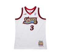 Mitchell & Ness - Maillot Swingman Stephen Curry 2009-10 - Homme - Sport - Blanc - Taille: XL