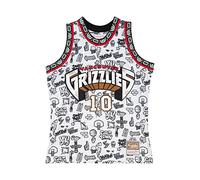 Mitchell & Ness Maillot Vancouver Grizzlies Doodle Swingman Mike Bibby 1998-99