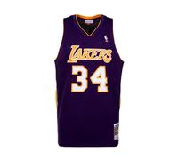 Mitchell & Ness - Maillot violet Lakers Shaquille O'Neal - Homme - Sport - Violet - Taille: L