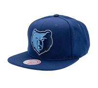 Mitchell & Ness Memphis Grizzlies NBA Team Ground 2.0 Original Fit Bleu Casquette Snapback Réglable