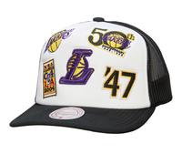 Mitchell & Ness Mesh Trucker Cap GRIDLOCK Los Angeles Lakers