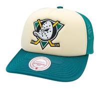 Mitchell & Ness Mesh Trucker Cap - Vintage Anaheim Ducks