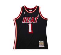 Mitchell & Ness - Miami Heat Chris Bosh 2013 Jersey - Homme - Sport - Noir - Taille: S