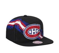 Mitchell & Ness Montréal Canadiens Casquette snapback vintage Paintbrush, Noir , taille unique