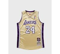Mitchell & Ness NBA AUTHENTIC JERSEY LOS ANGELES LAKERS HALL OF FAME 1996-2016 KOBE BRYANT #24 men Jerseys gold taille: S