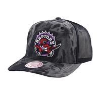 Mitchell & Ness NBA Burnt Ends Trucker Casquette HWC Toronto Raptors Dark Charbon, gris, taille unique