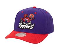 Mitchell & Ness NBA Casquette Snapback All In 2.0 Toronto Raptors Violet/Rouge, Violet, taille unique
