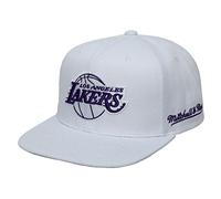 Mitchell & Ness NBA Christmas Day Casquette Snapback Los Angeles Lakers Blanc/violet, Blanc.