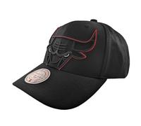 Mitchell & Ness NBA Cropped XL Low Pro Snapback Casquette Chicago Bulls Black