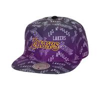 Mitchell & Ness NBA Destination Leisure Deadstock Casquette Los Angeles Lakers, lilas, taille unique
