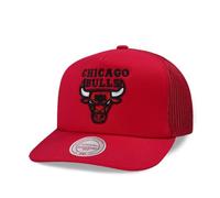 Mitchell & Ness NBA Evergreen Trucker Casquette Chicago Bulls, rouge, taille unique