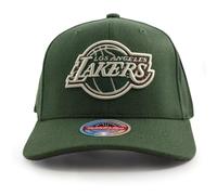 Mitchell & Ness NBA Fashion Classic Red Snapback Casquette Los Angeles Lakers Olive, vert, taille unique