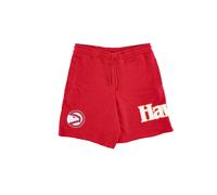 Mitchell & Ness - NBA Game Day French Terry Shorts Foodwood - Homme - Shorts - Rouge - Taille: M