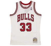Mitchell & Ness Maillot Swingman NBA Chicago Bulls Scottie Pippen #33 Domicile 1997-98 Rouge Taille L