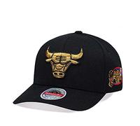 Mitchell & Ness NBA/HWC - Black Gold - Classic Red Snapback Cap, Chicago Bulls