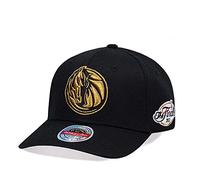Mitchell & Ness NBA/HWC - Black Gold - Classic Red Snapback Cap, Dallas Mavericks