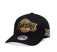 Mitchell & Ness NBA/HWC - Black Gold - Classic Red Snapback Cap, Los Angeles Lakers