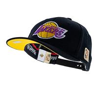 Mitchell & Ness NBA/HWC Classic Red Snapback Noir, Los Angeles Lakers Noir, Taille Unique