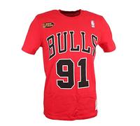 Mitchell & Ness NBA HWC Name & Number Tee - Chicago Bulls, Dennis Rodman, L