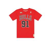 Mitchell & Ness NBA HWC Name & Number Tee - Chicago Bulls, Dennis Rodman, XXL