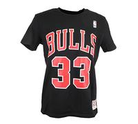 Mitchell & Ness NBA HWC Name & Number Tee - Chicago Bulls - Scottie Pippen, M