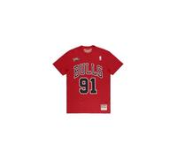 Mitchell & Ness T-shirt NBA HWC Chicago Bulls Scottie Pippen Nom et numéro XL